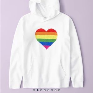 Abercrombie pride hoodie.  Brand New XXL Unisex